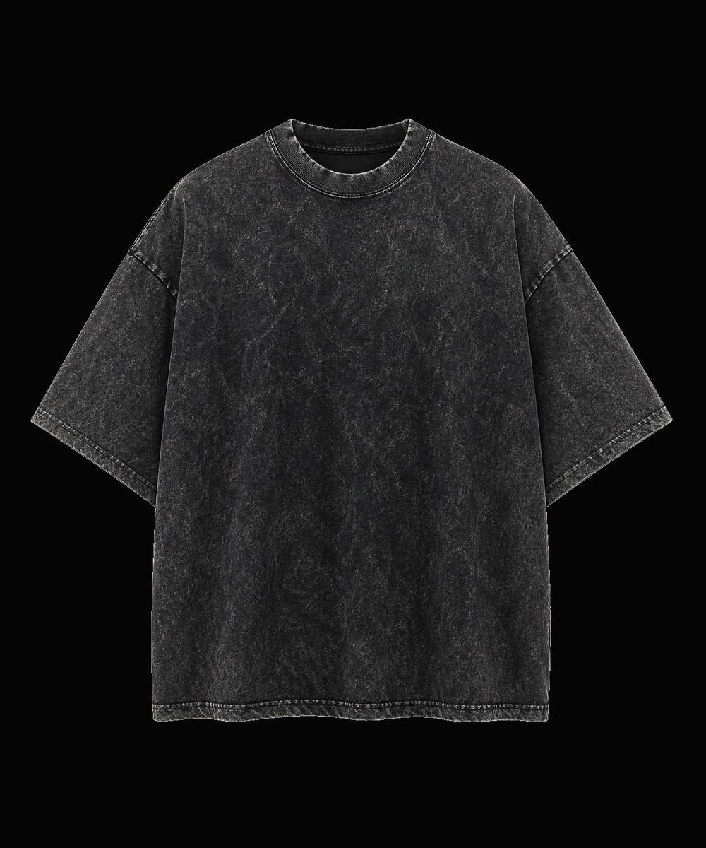 Acid Wash Oversized Tee